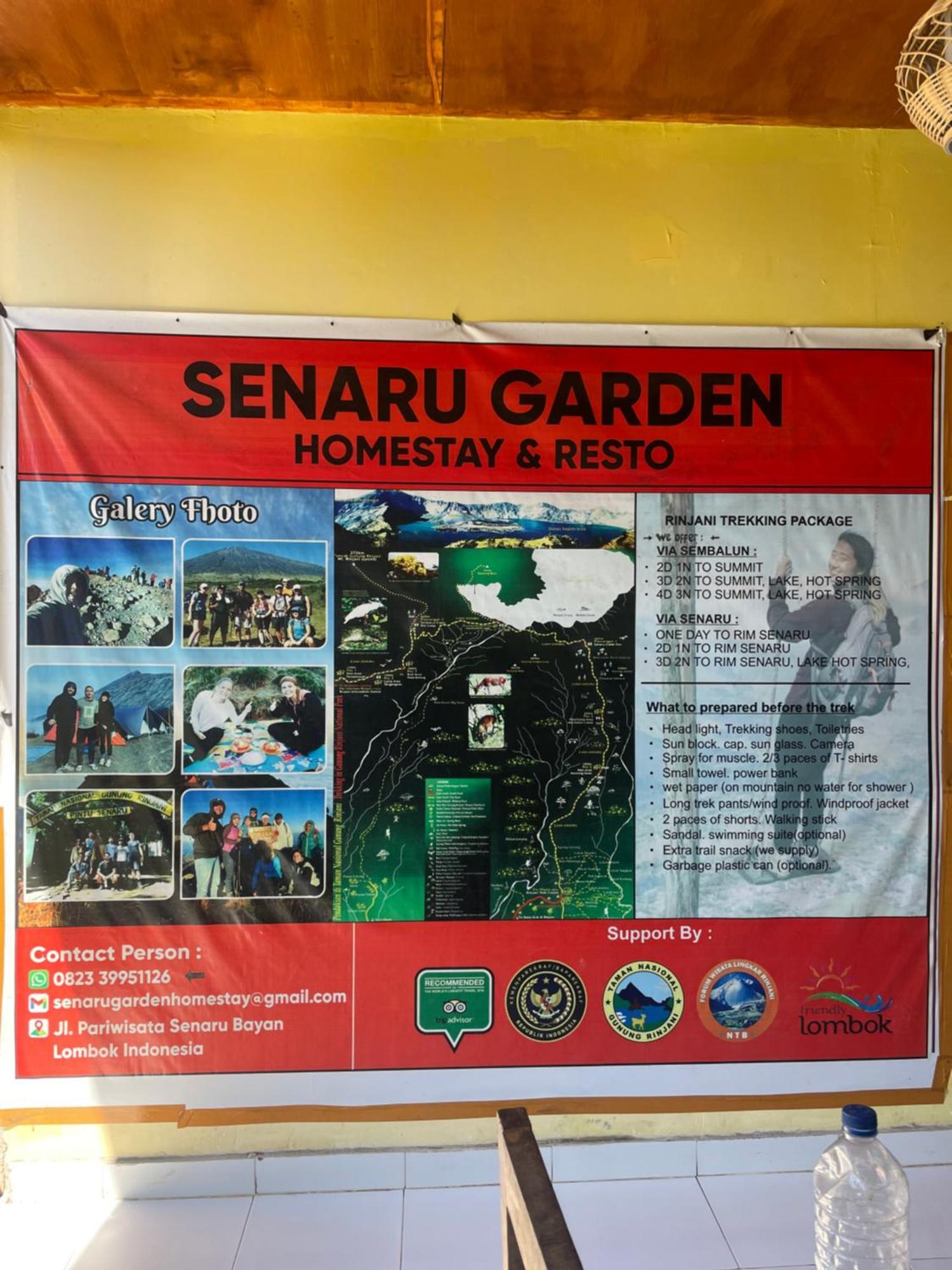 Senaru Garden Homestay Exteriér fotografie